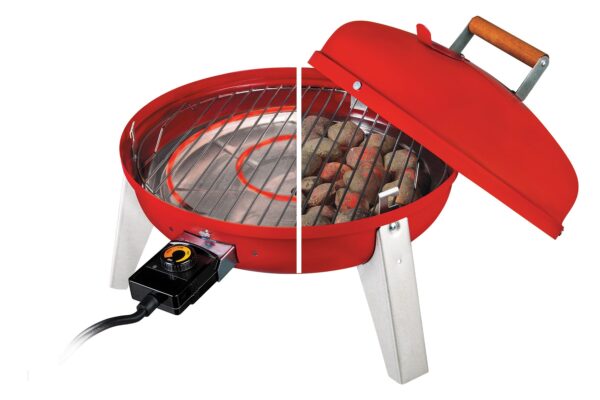4 in 1 Charcoal & Electric Water Smoker - 图片 9